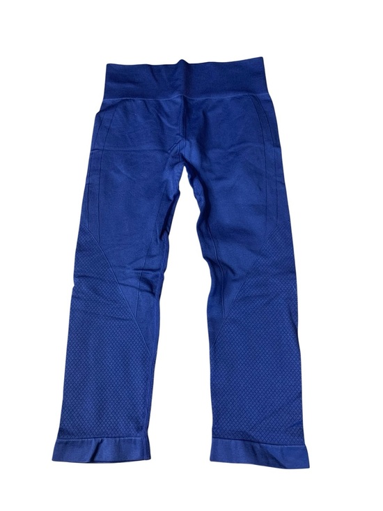 Athletic Works Pants - Athletic Works Eclipse Blue Seamless Leggings Capris Small S/P